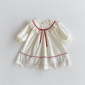 Rochie cu detalii Jaqlin Crem