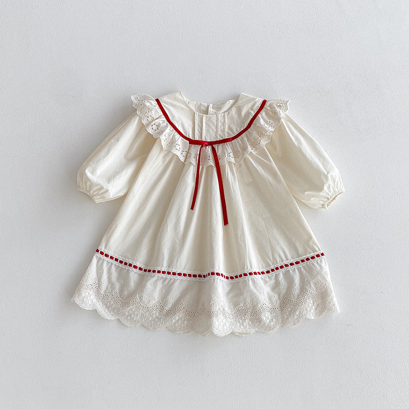 Rochie cu detalii Jaqlin Crem