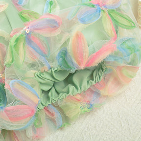Rochie cu fundita Jone Verde