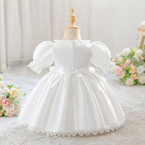 Rochie cu detalii Olamy Alb