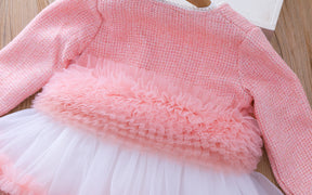 Rochie cu sacou Dorisa Roz