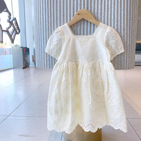 Rochie cu detalii Nasara Crem