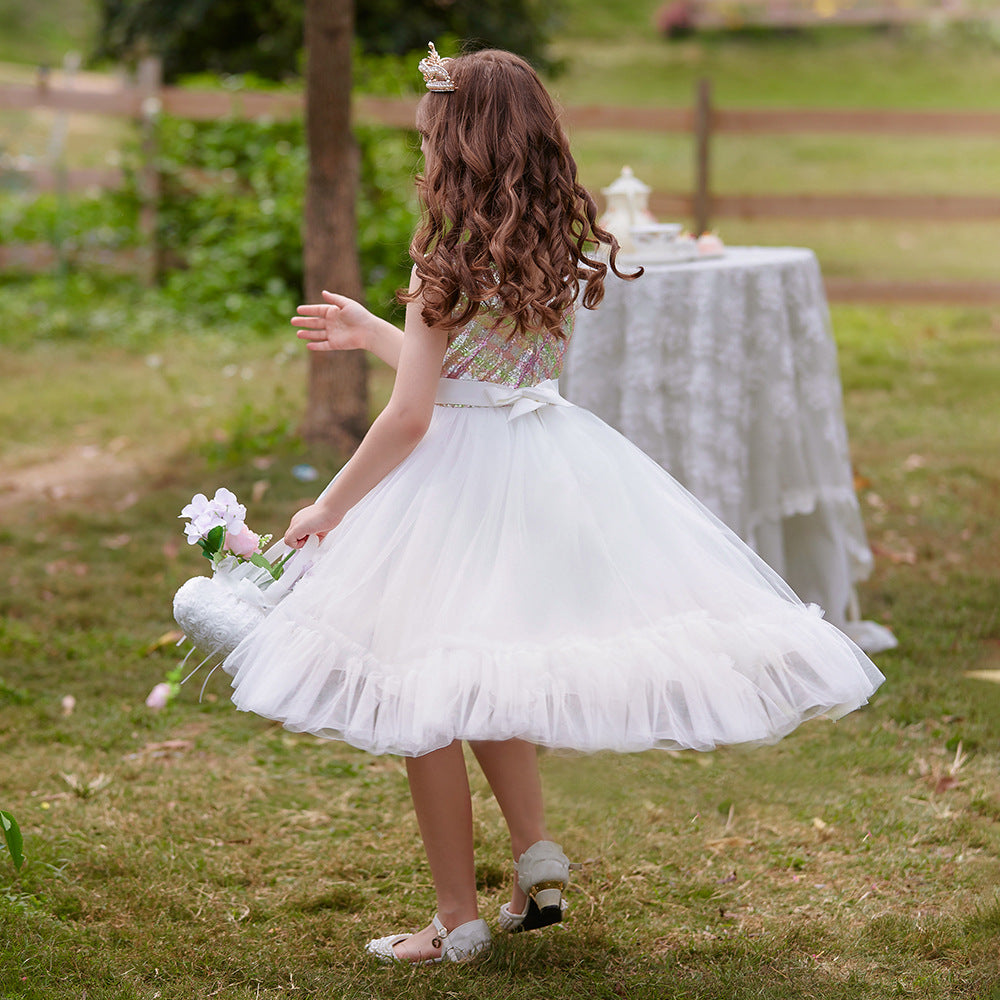 Rochie cu detalii Octavia Alb