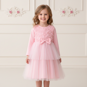 Rochie cu detalii Hanery Roz