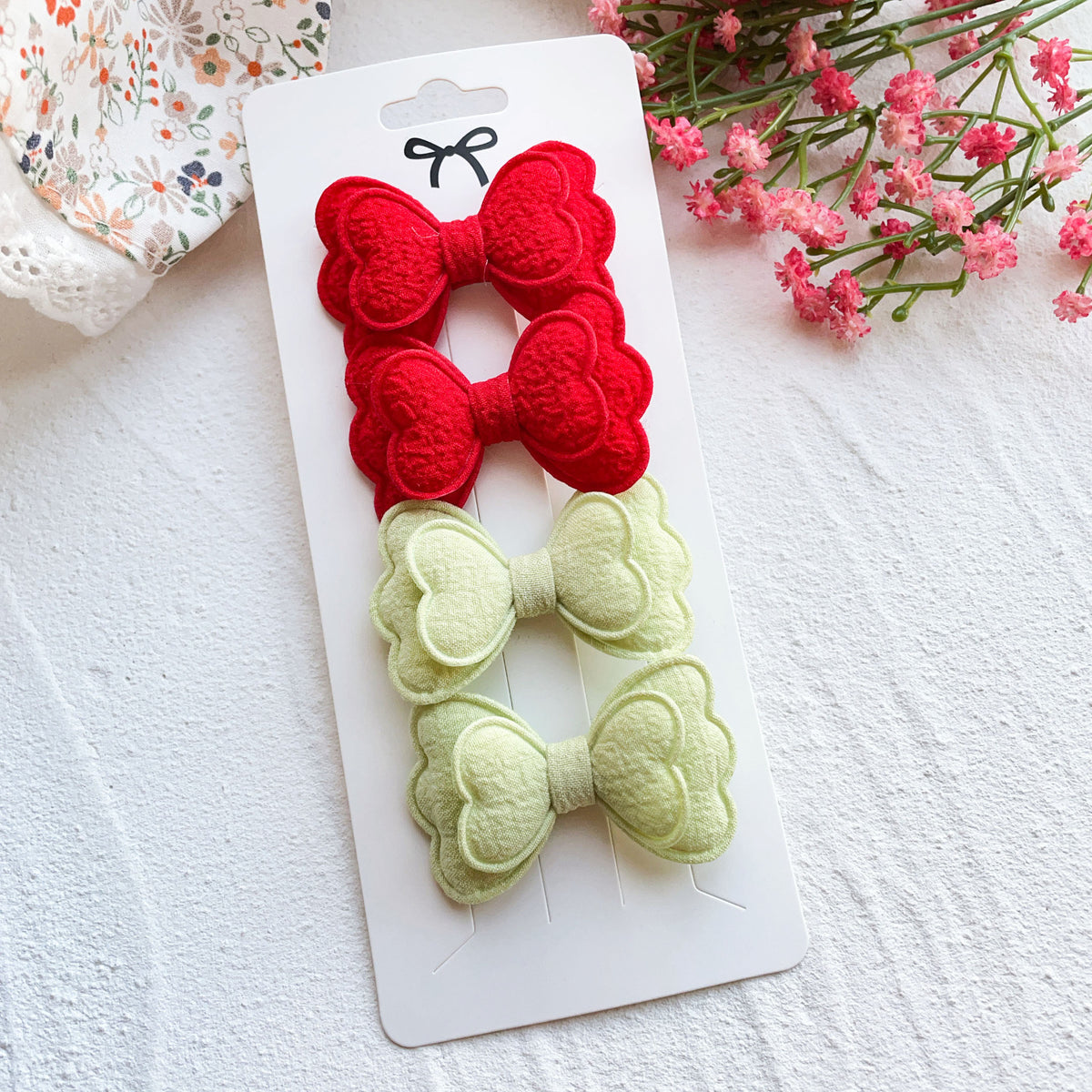 Set de patru agrafe Red