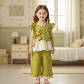 Set din doua piese Dieni Verde