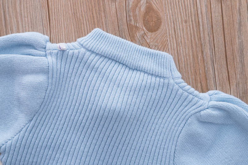 Rochie cu detalii Renasy Albastru