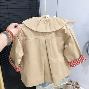 Trench cu detalii Lopy Bej