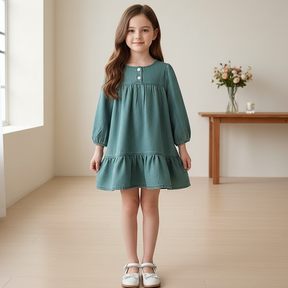 Rochie cu detalii Rursa Verde