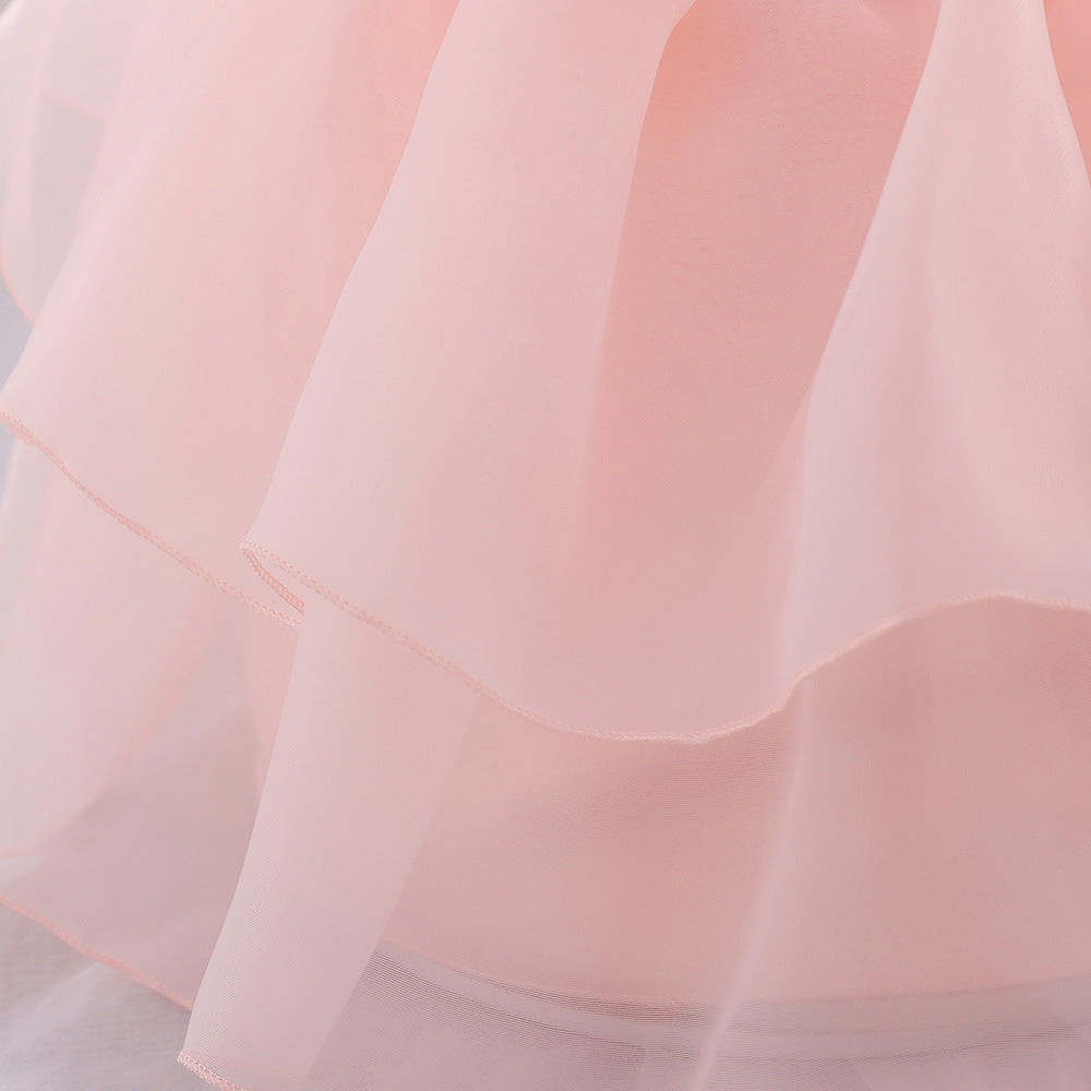 Rochie cu detalii Samela Roz