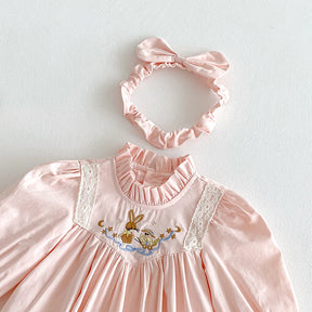 Body cu detalii Drany Roz