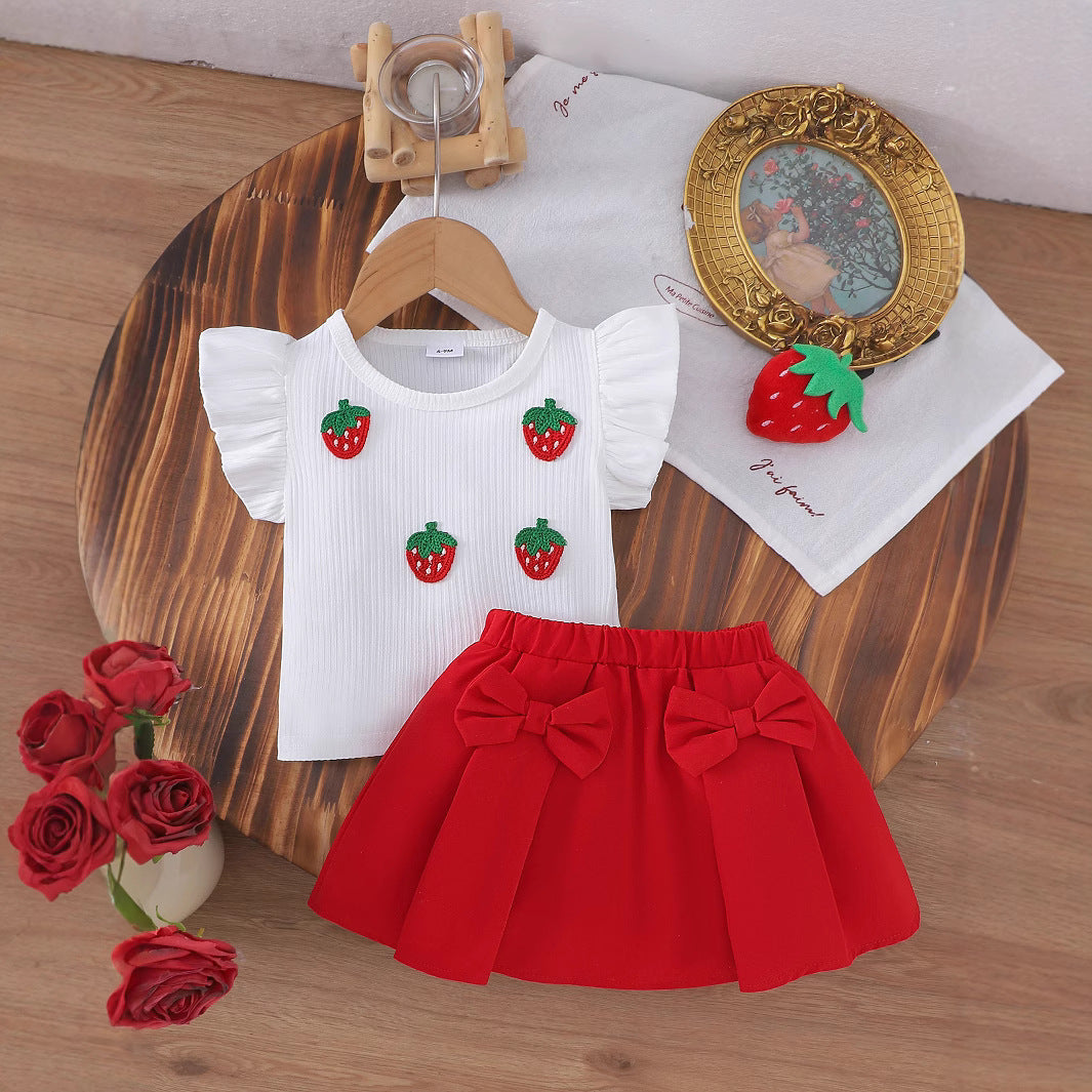 Set din doua piese Milora Rosu
