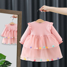 Rochie cu detalii Emalia Roz
