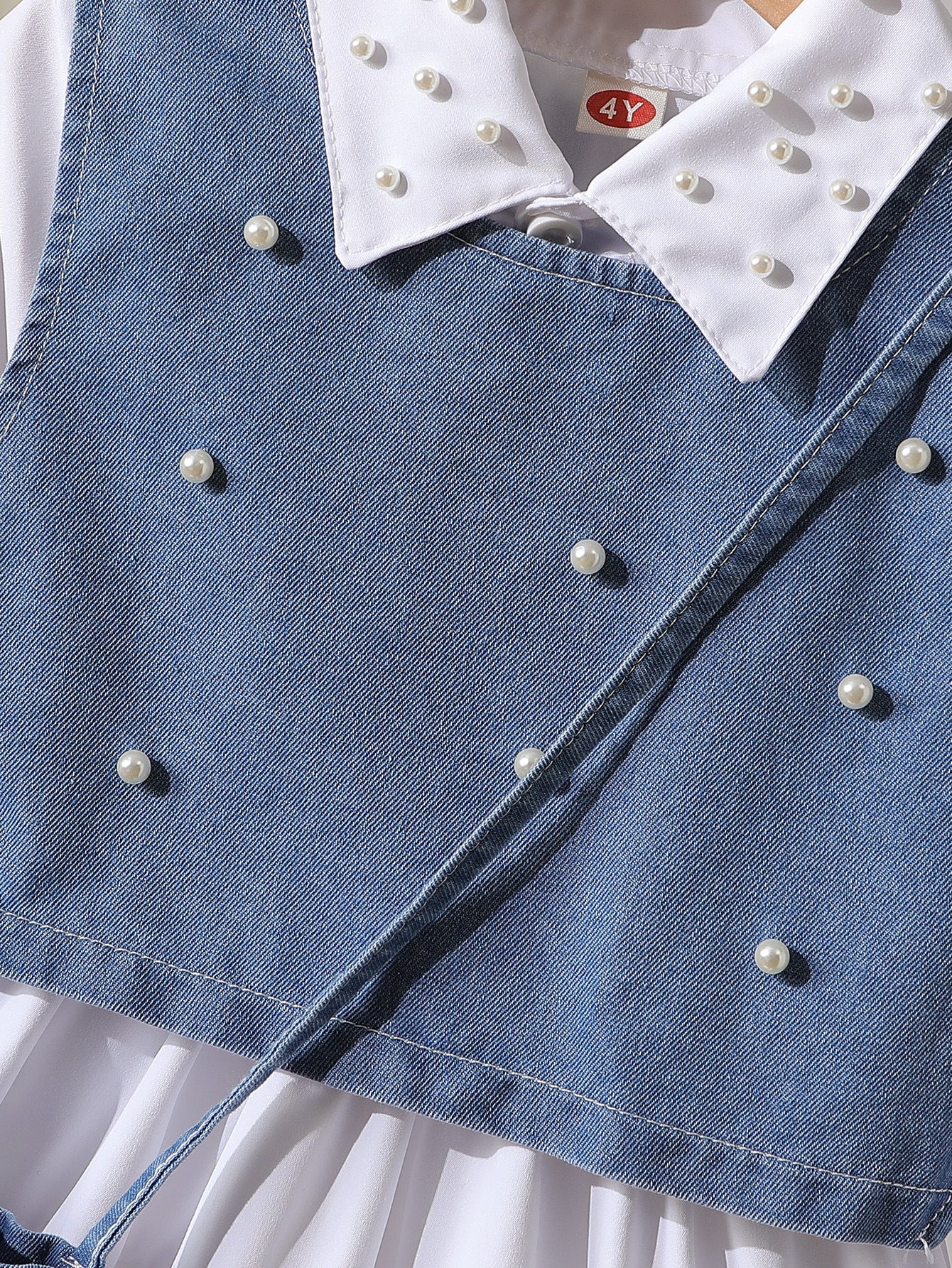 Rochie tip camasa cu vesta Sorenya