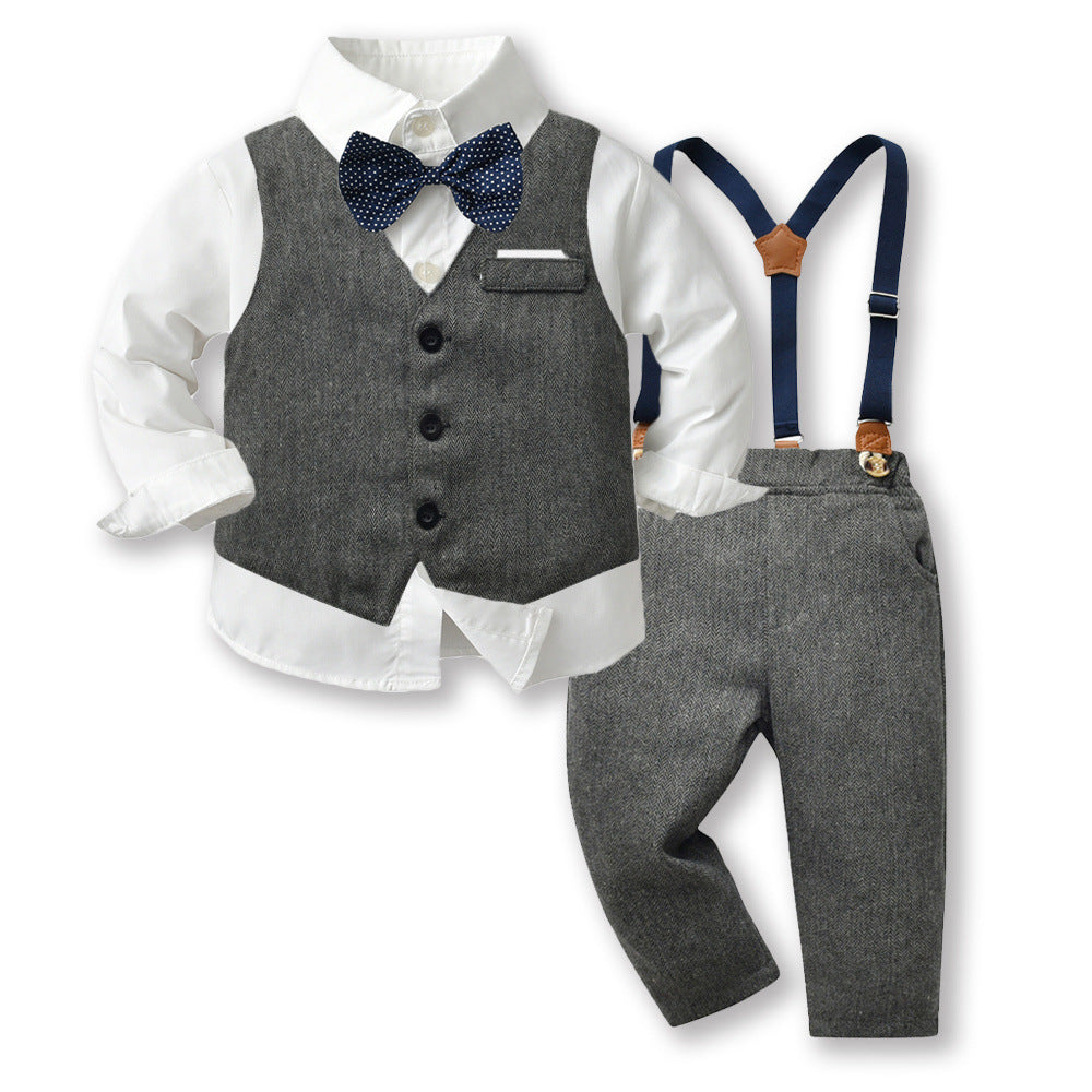 Set din patru piese Emelan Gri