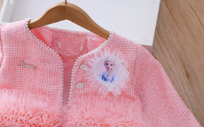 Rochie cu sacou Dorisa Roz