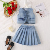 Set din doua piese Janisa Albastru