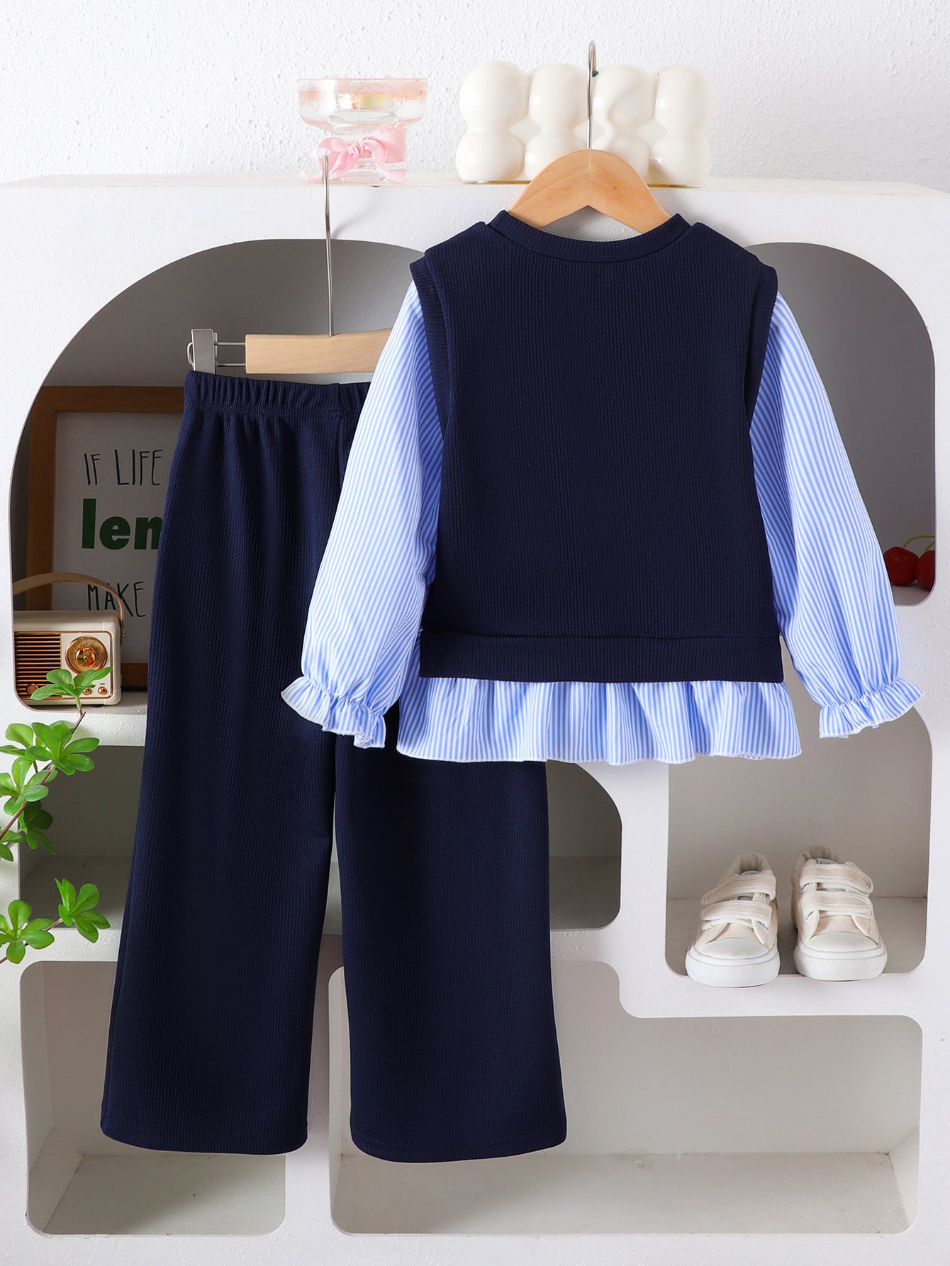 Set din doua piese Misuri Bleumarin