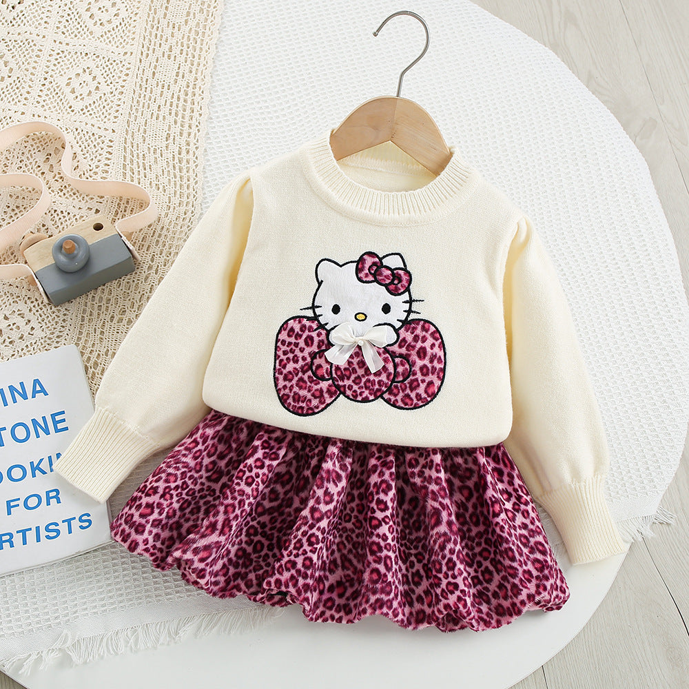 Set din doua piese Kitty Roz