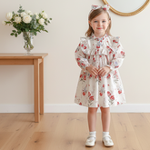 Rochie cu cordeluta Karyn Crem