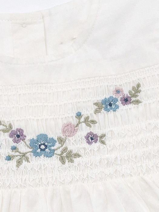Rochie cu detalii Kaylin Alb