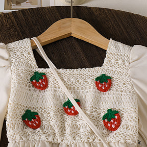 Rochie cu detalii Polenta Crem