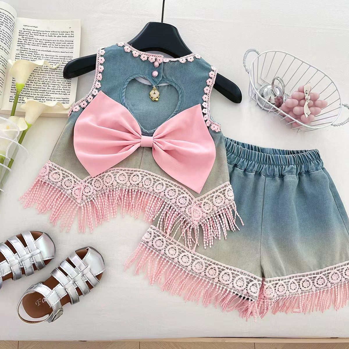 Set din doua piese Caira Albastru