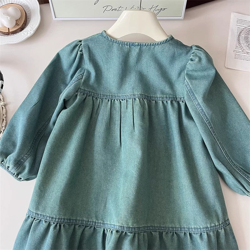 Rochie cu detalii Rursa Verde