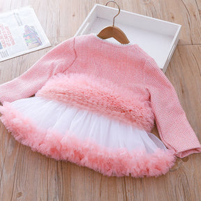 Rochie cu sacou Dorisa Roz