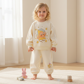 Set din doua piese Emeni Crem