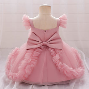 Rochie  cu detalii Adara Roz