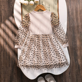 Rochie cu detalii Laren Crem