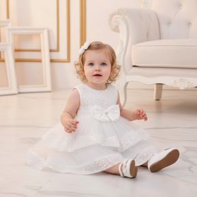 Rochie eleganta Elaris Alb