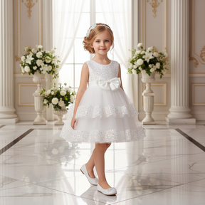 Rochie eleganta Elaris Alb