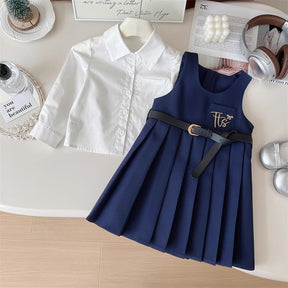 Set din doua piese Azta Bleumarin