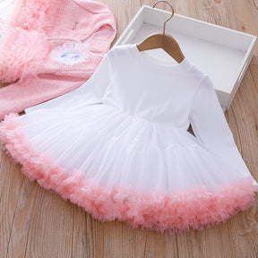 Rochie cu sacou Dorisa Roz