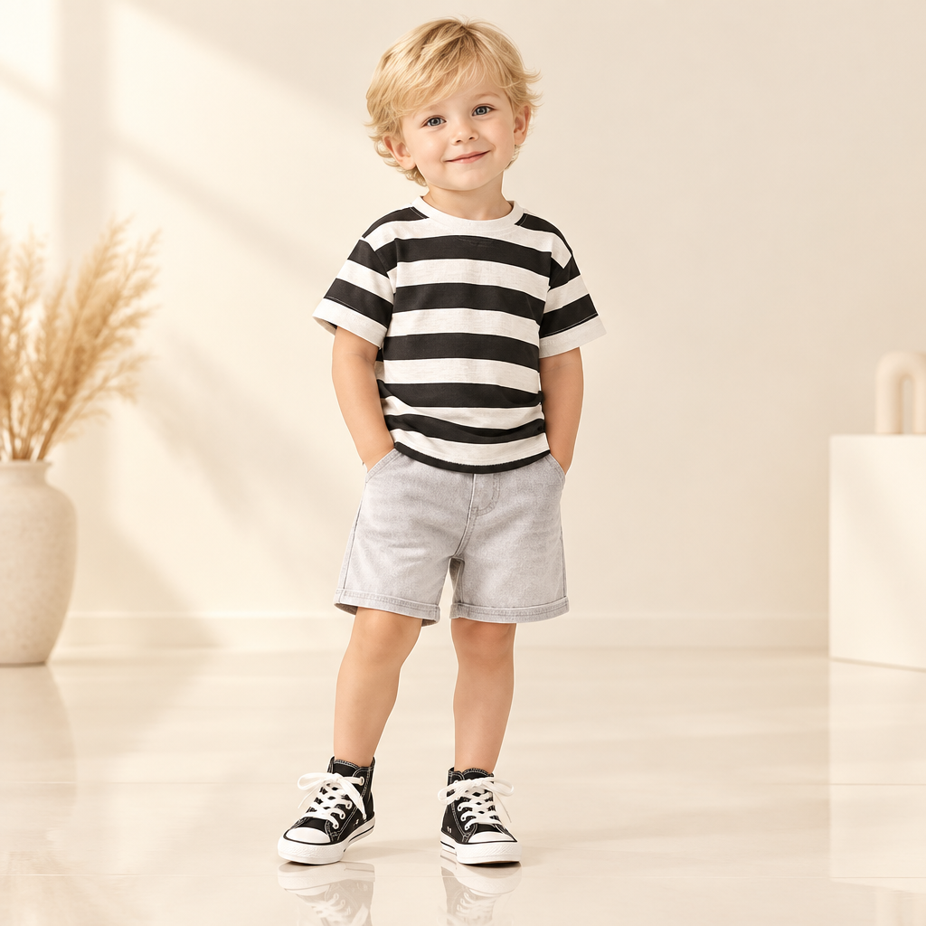 Set din doua piese Gilan Negru