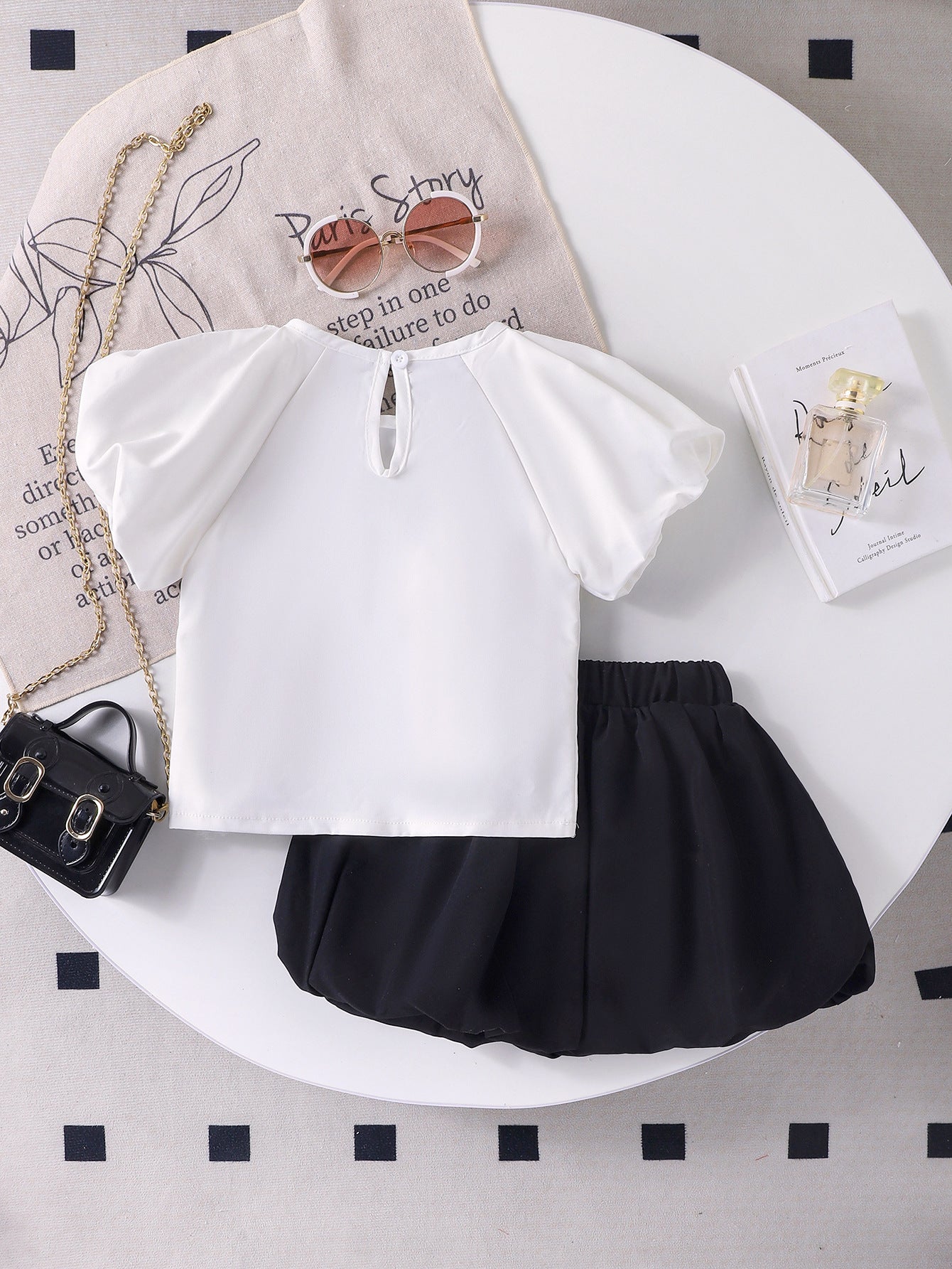 Set din doua piese Rovelya Negru