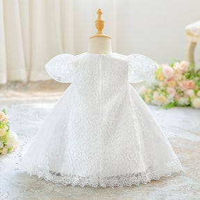 Rochie cu detalii Hanora Alb