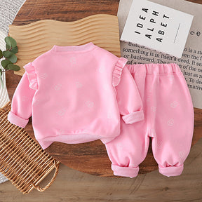 Set din doua piese Miluna Roz