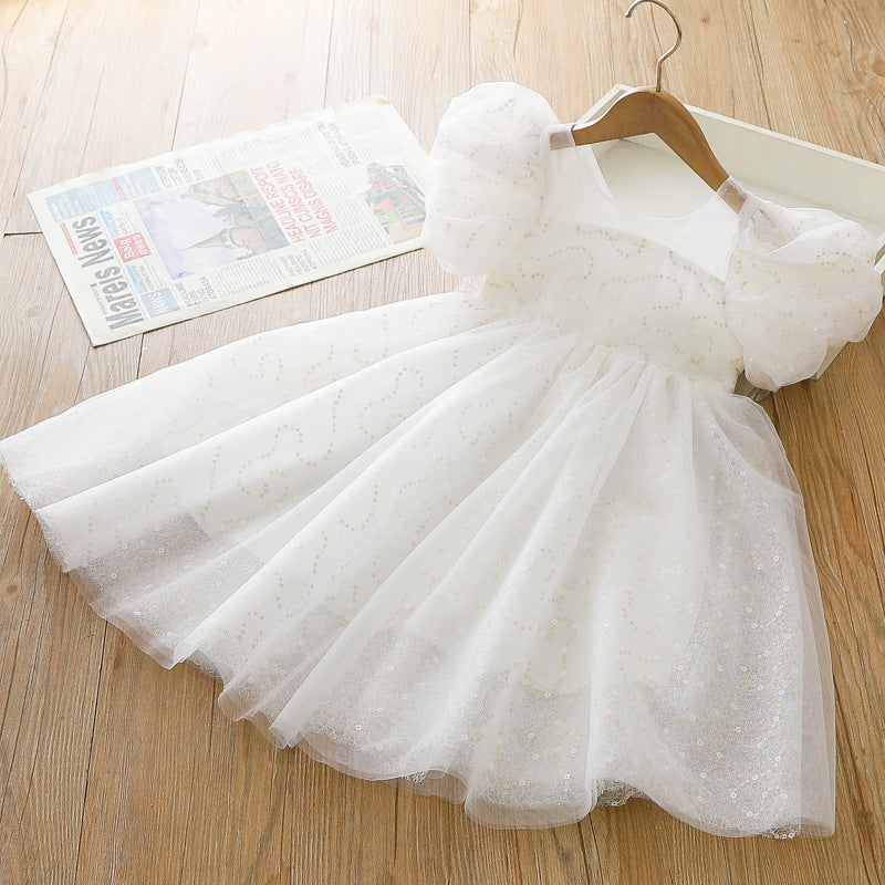 Rochie cu detalii Alanis Alb