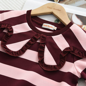 Rochie cu detalii Enona Roz
