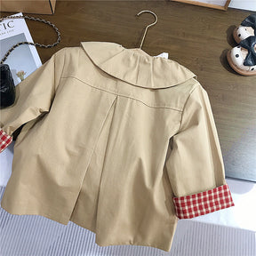 Trench cu detalii Lopy Bej