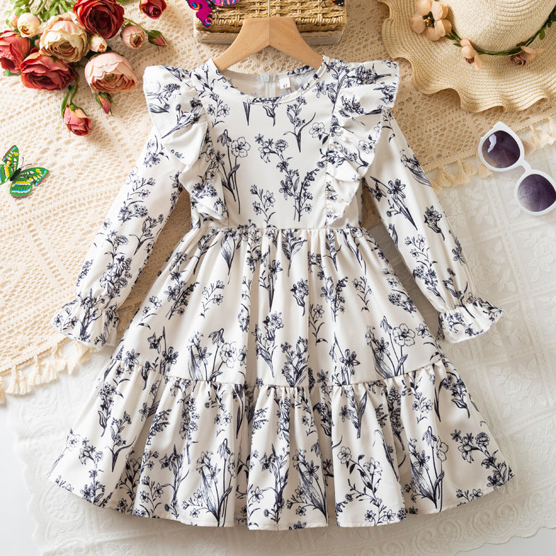 Rochie cu detalii Carty Alb