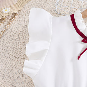 Rochie  cu detalii Remida Rosu