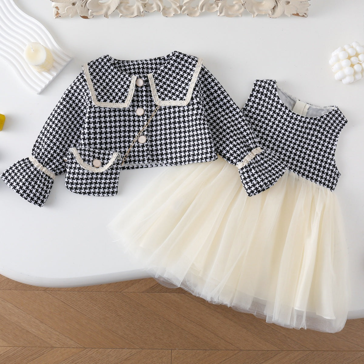 Rochie cu sacou Desara Negru