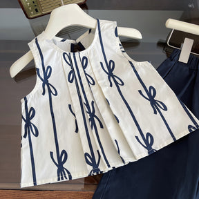 Set din doua piese Bralia Bleumarin