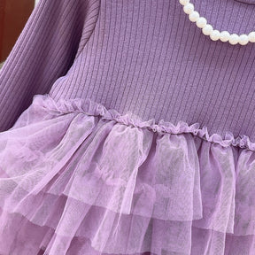 Rochie cu detalii Ramens Mov