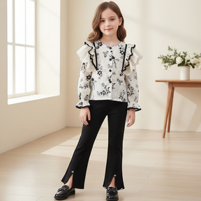 Set din doua piese Brisna Negru