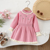 Rochie cu detalii Ambar Roz